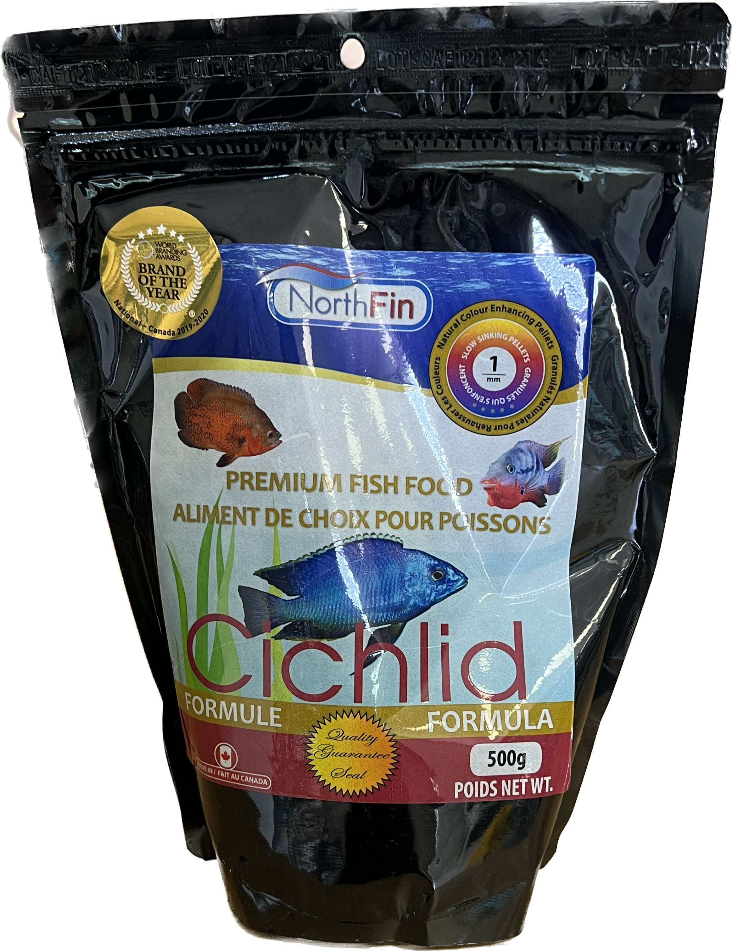 Northfin Cichlid Pellet 1mm Global Fish Co