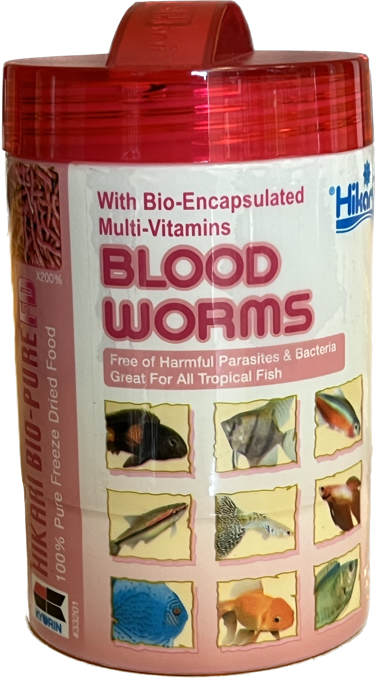 Freeze Dried Bloodworm Pet Treats Bulk For Fish