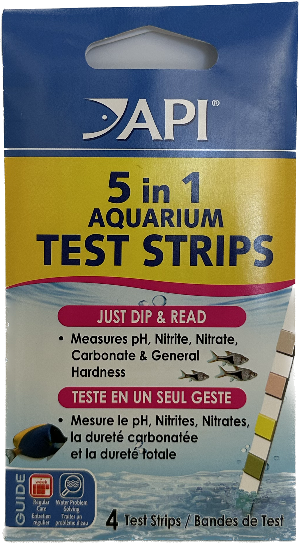 API 5in1 Aquarium test strips Global Fish Co