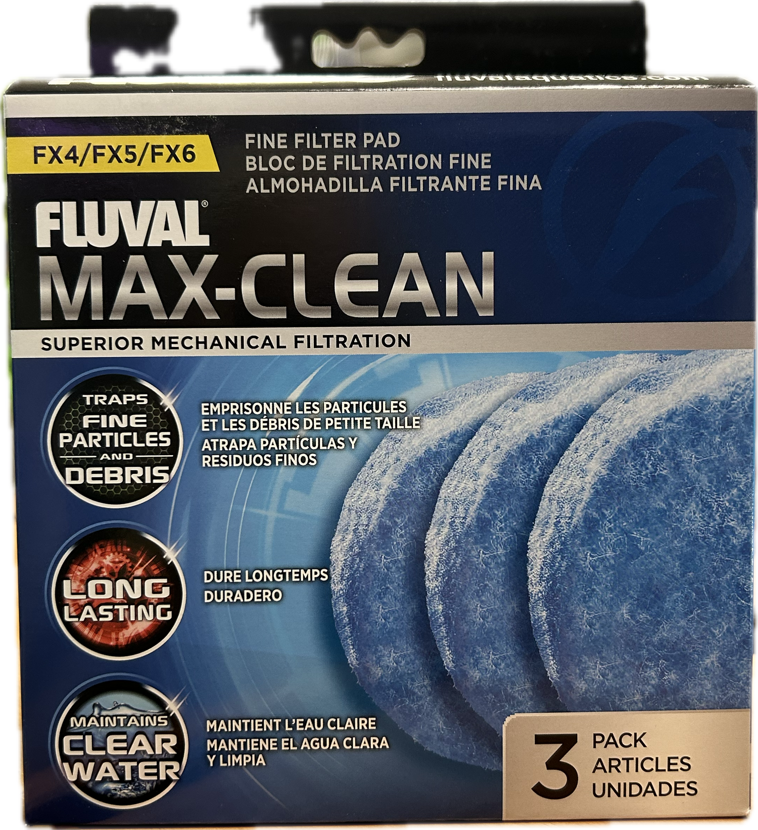 Fluval FX Series Fine Filter Pads Max-Clean