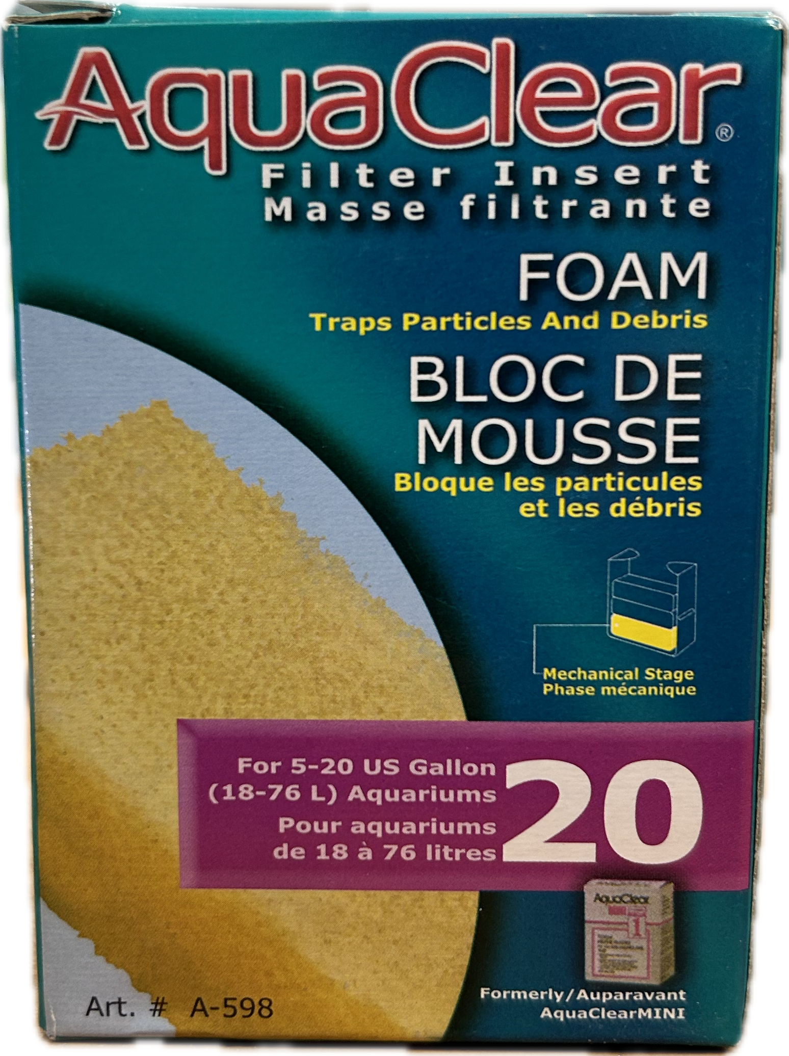 AquaClear Foam 1 Pack