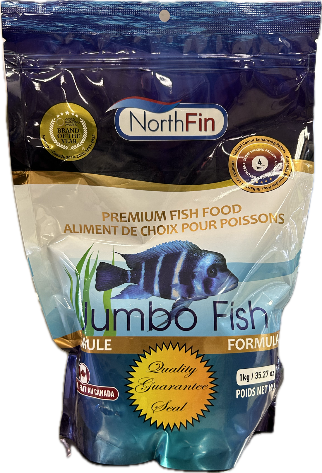 Northfin Jumbo Fish Formula 4mm