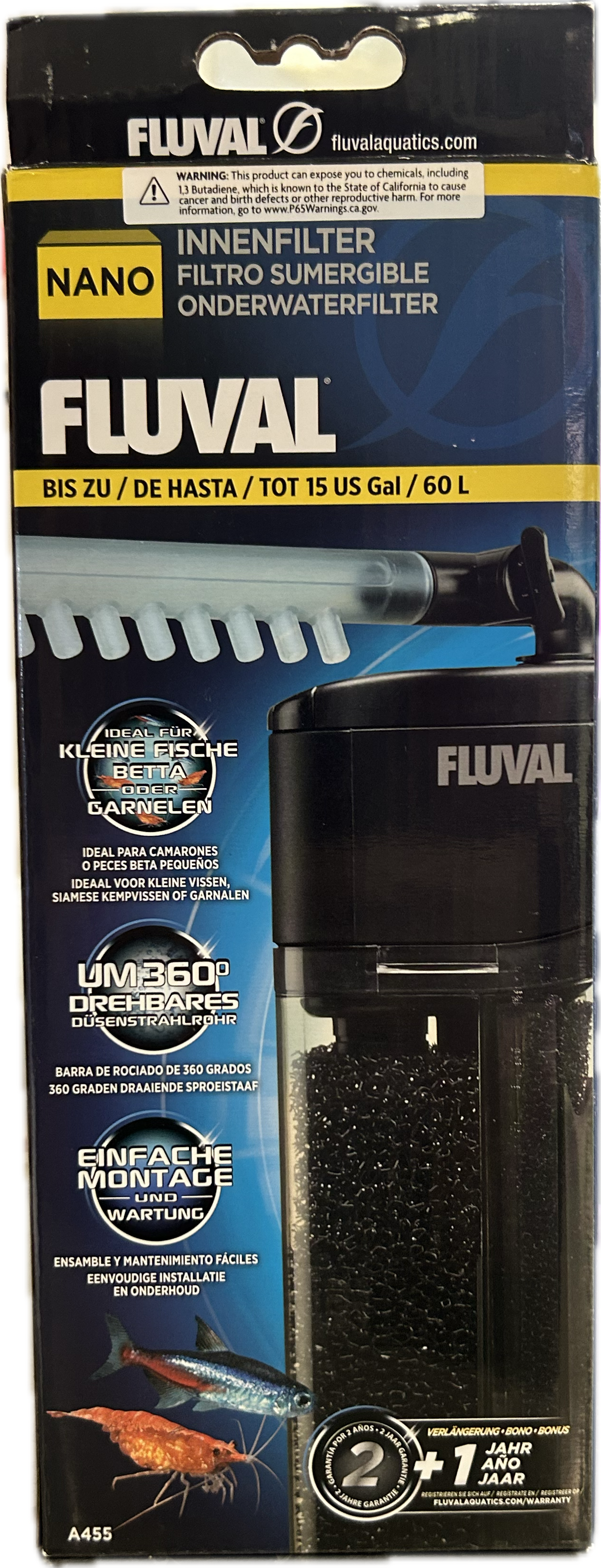 Fluval nano shop aquarium filter