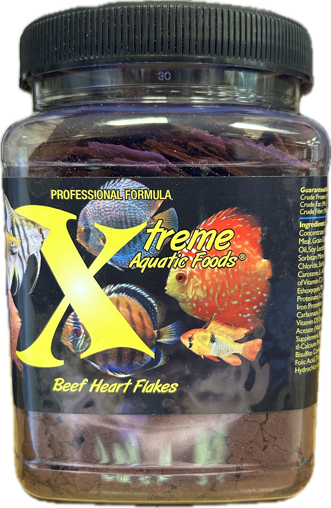 Xtreme Aquatic Foods Beef Heart Flakes