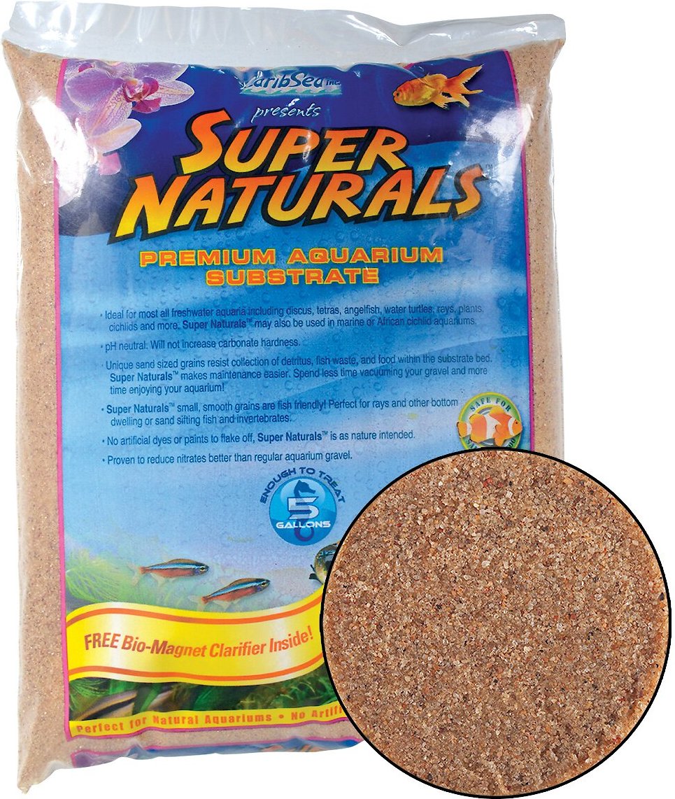 Super Naturals Sunset Gold Aquarium Sand