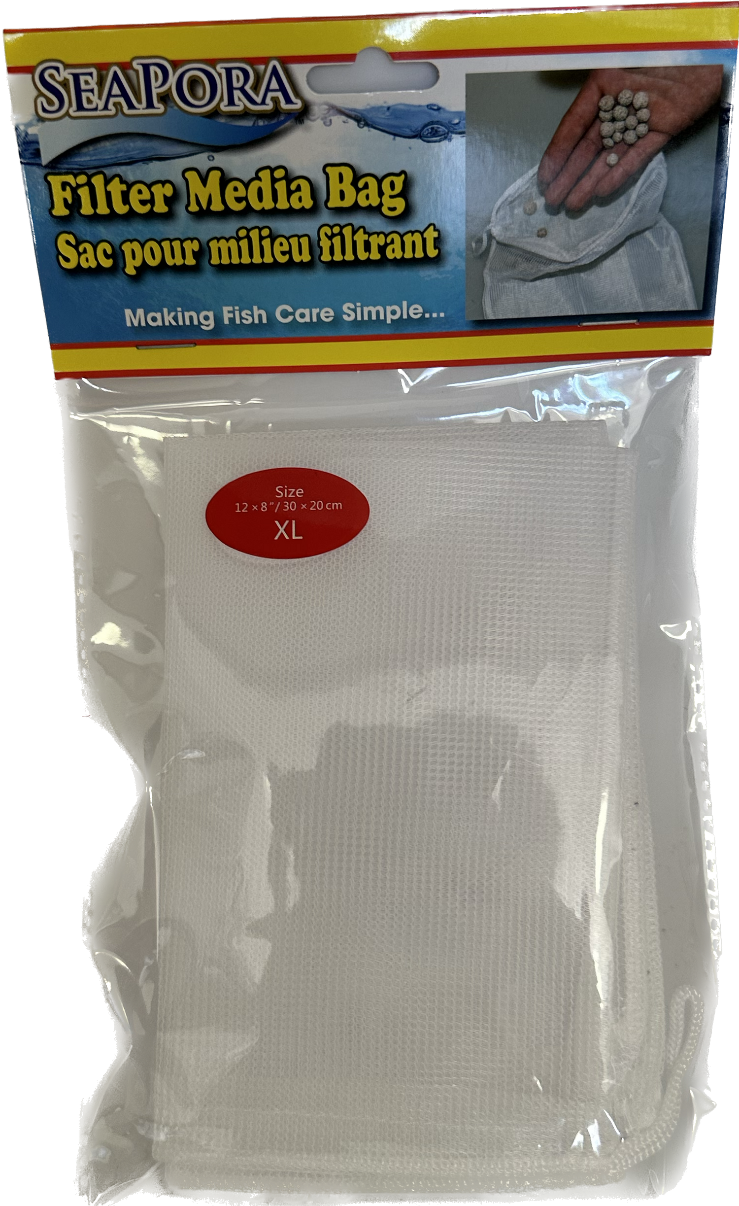 Filter Media Bag 12”x8”